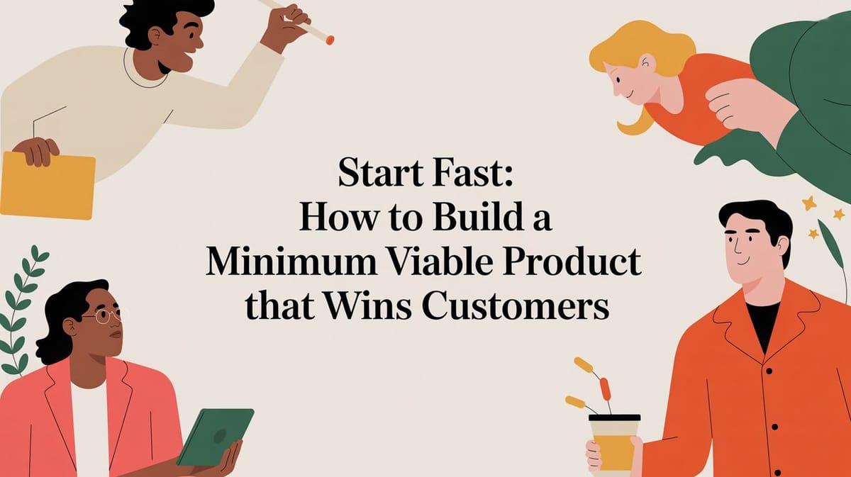 Start Fast: how to build a minimum viable product that wins customers