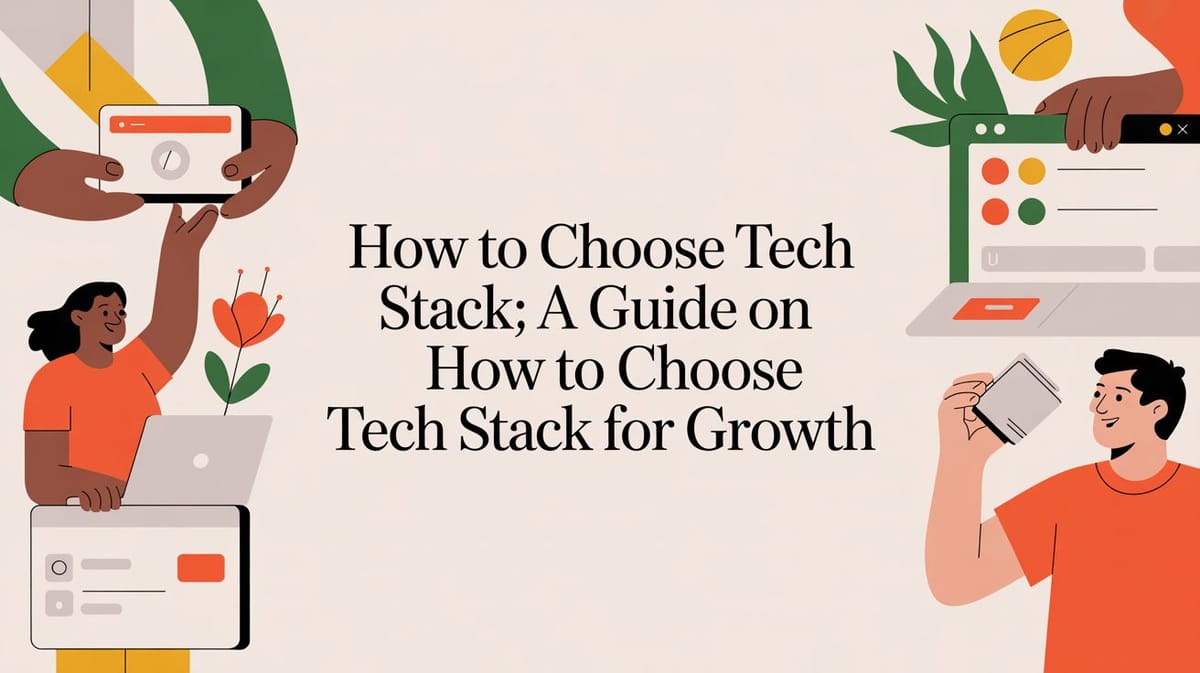 How to Choose Tech Stack: A Guide on how to choose tech stack for Growth