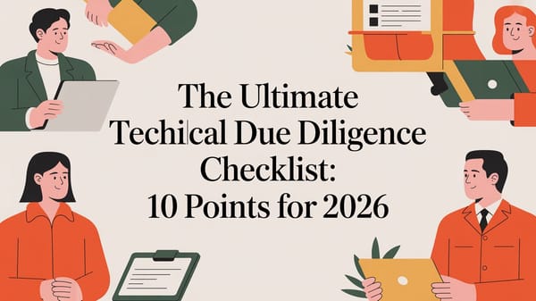 The Ultimate Technical Due diligence Checklist: 10 Points for 2026